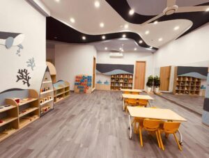 Phòng học thông thoáng